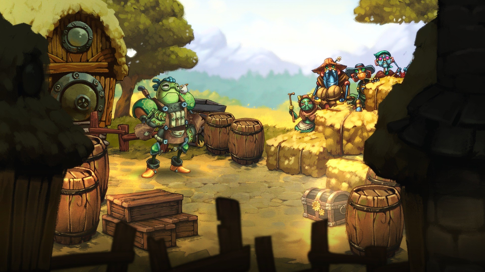 SteamWorld Quest: Hand of Gilgamech - Imagen 1